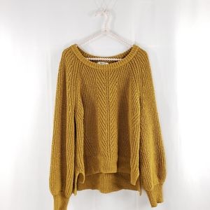 Madewell Balloon Sleeve Pullover Sweater